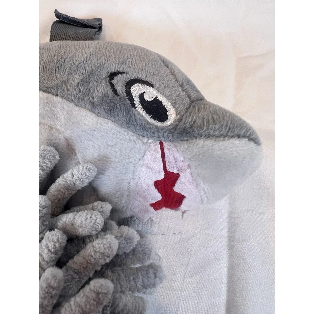 Norwex Pet To Dry Towel Gray Baby Shark Kids Chenille Microfiber